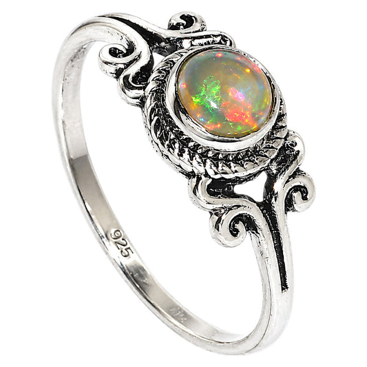 Ethiopian Opal Ring size-8 R-1358 SDR254828