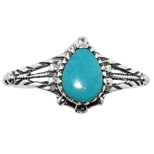 Sleeping Beauty turquoise Ring size-5 R-1345 SDR254865