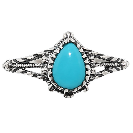 Sleeping Beauty turquoise Ring size-5 R-1345 SDR254867