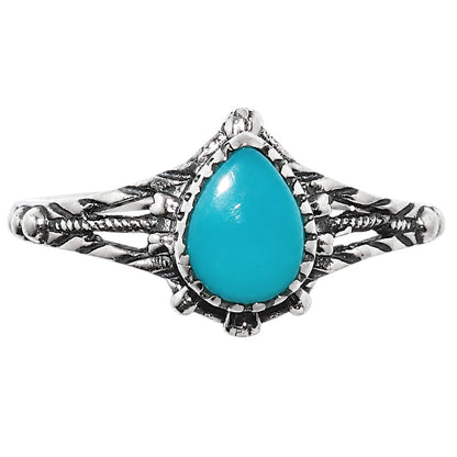 Sleeping Beauty turquoise Ring size-6 R-1345 SDR254869