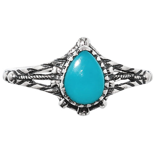 Sleeping Beauty turquoise Ring size-6 R-1345 SDR254869
