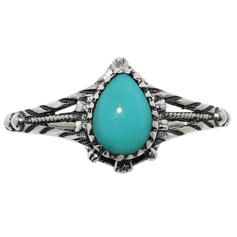Sleeping Beauty turquoise Ring size-7 R-1345 SDR254871