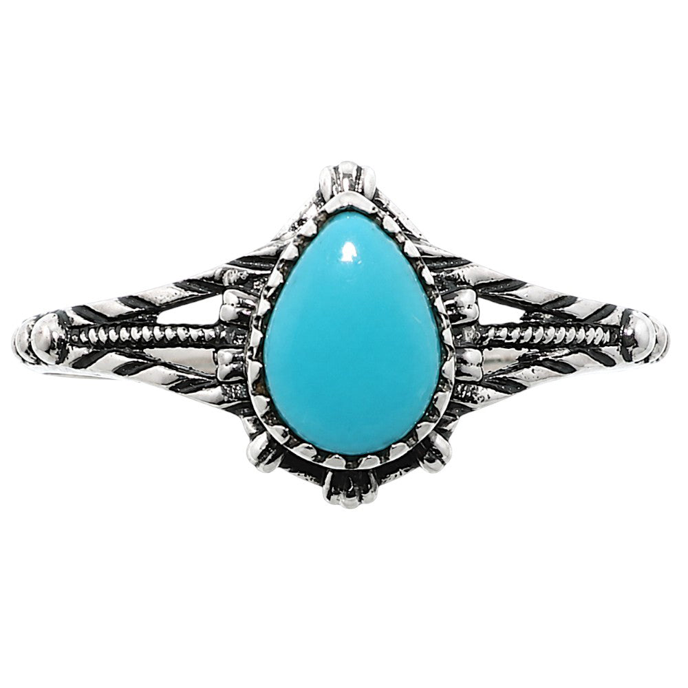 Sleeping Beauty turquoise Ring size-7 R-1345 SDR254872