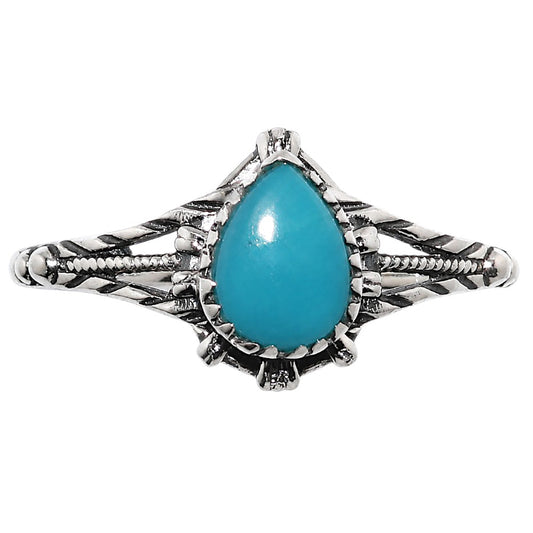 Sleeping Beauty turquoise Ring size-7 R-1345 SDR254873