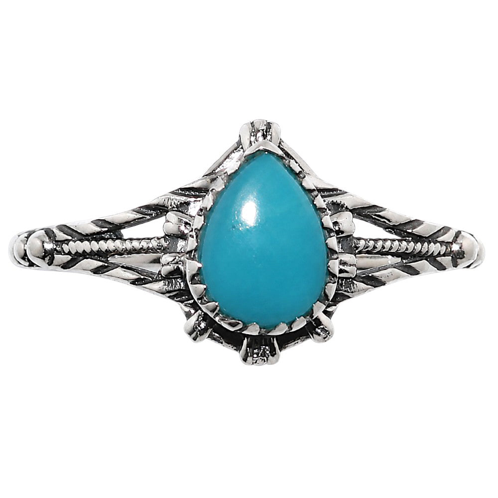 Sleeping Beauty turquoise Ring size-7 R-1345 SDR254873