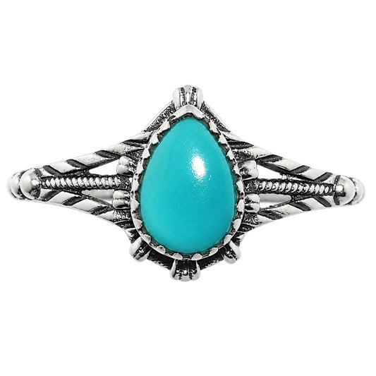 Sleeping Beauty turquoise Ring size-8 R-1345 SDR254874