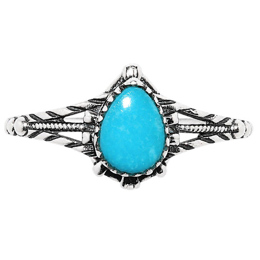 Sleeping Beauty turquoise Ring size-8 R-1345 SDR254875