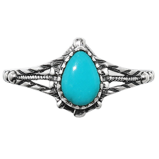 Sleeping Beauty turquoise Ring size-8 R-1345 SDR254876