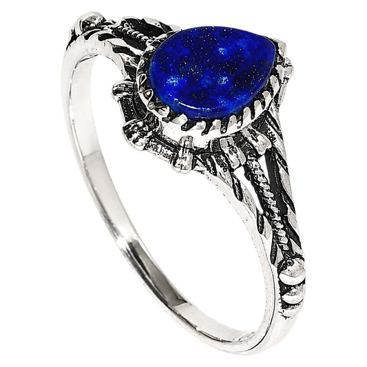 Lapis Lazuli Ring size-5 R-1345 SDR254879