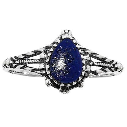 Lapis Lazuli Ring size-6 R-1345 SDR254880
