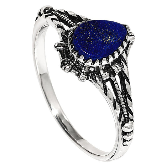 Lapis Lazuli Ring size-6 R-1345 SDR254880