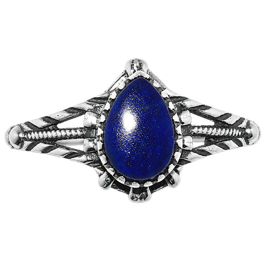 Lapis Lazuli Ring size-6 R-1345 SDR254882