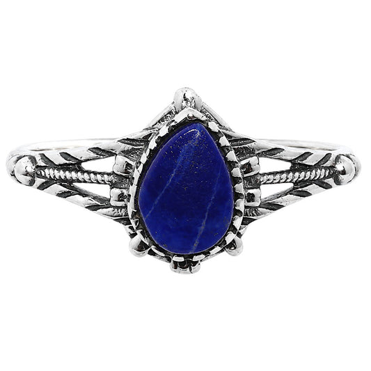 Lapis Lazuli Ring size-7 R-1345 SDR254883