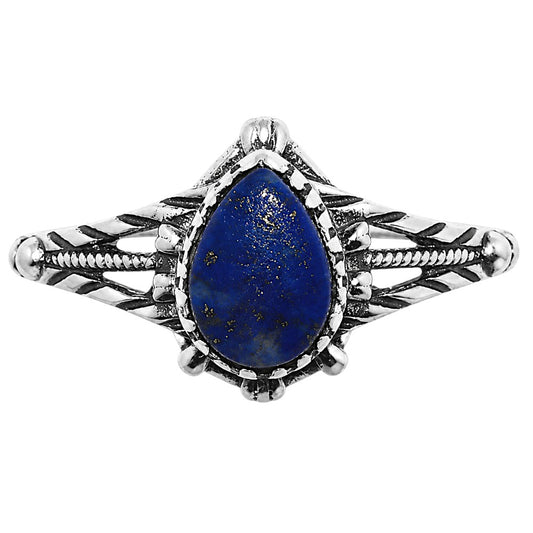 Lapis Lazuli Ring size-7 R-1345 SDR254884
