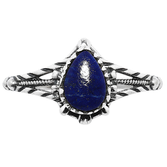 Lapis Lazuli Ring size-7 R-1345 SDR254885