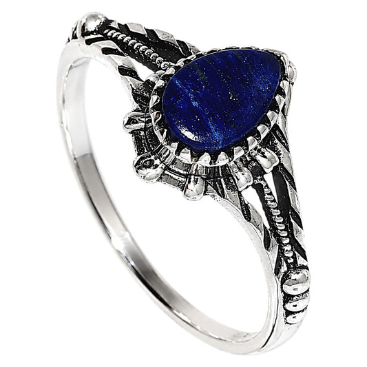 Lapis Lazuli Ring size-7 R-1345 SDR254885
