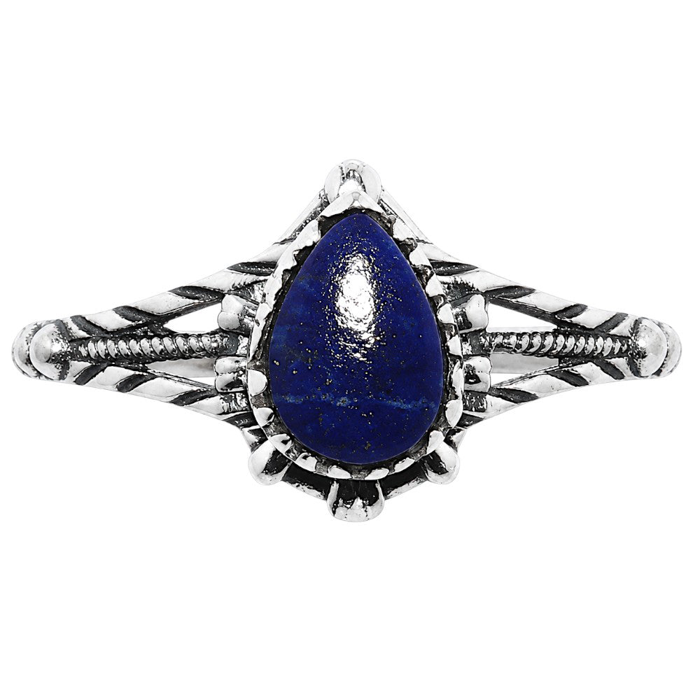 Lapis Lazuli Ring size-7 R-1345 SDR254885