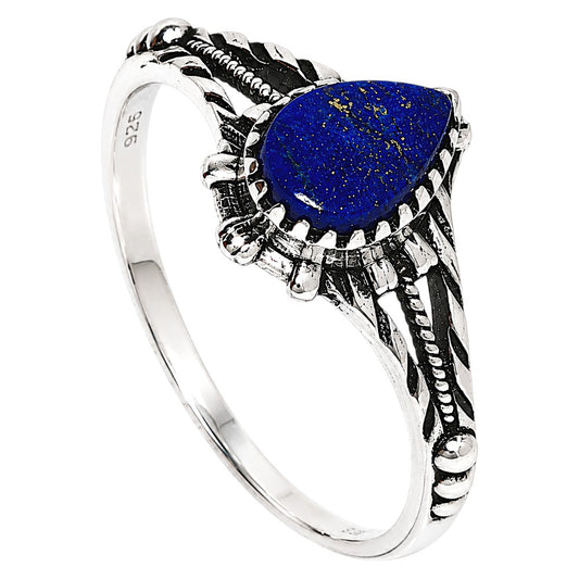 Lapis Lazuli Ring size-8 R-1345 SDR254886