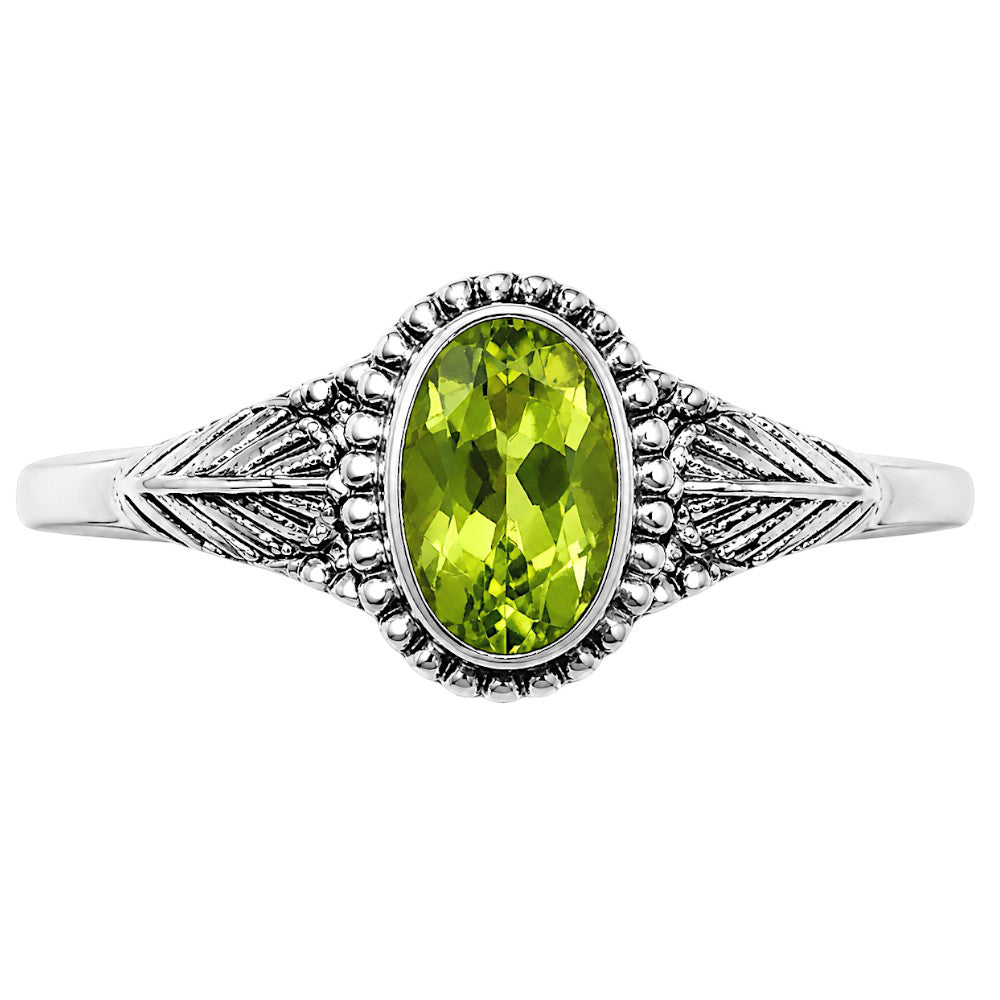 Peridot Ring size-5 R-1404 SDR254948