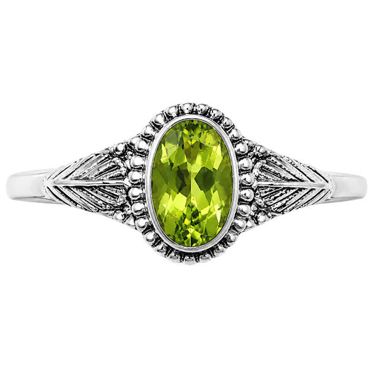 Peridot Ring size-5 R-1404 SDR254949