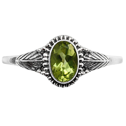 Peridot Ring size-8 R-1404 SDR254956