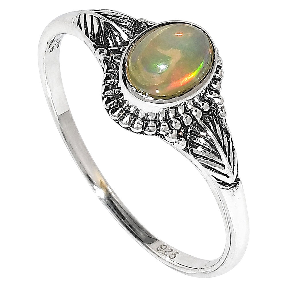Ethiopian Opal Ring size-7 R-1404 SDR254999