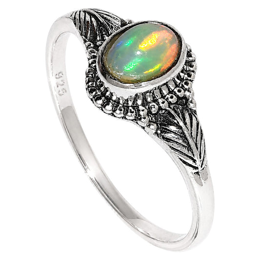Ethiopian Opal Ring size-7 R-1404 SDR255000