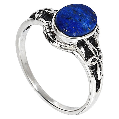 Lapis Lazuli Ring size-5 R-1300 SDR255005