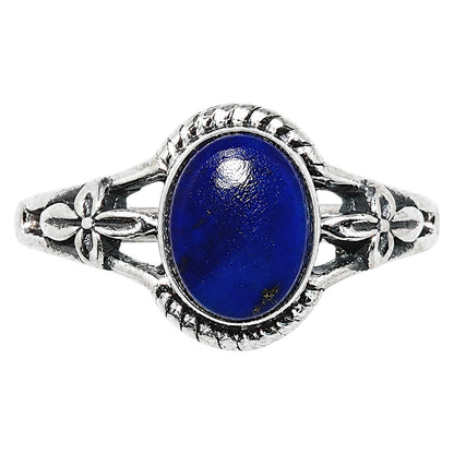 Lapis Lazuli Ring size-6 R-1300 SDR255007
