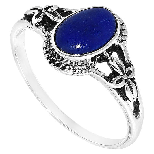 Lapis Lazuli Ring size-7 R-1300 SDR255012