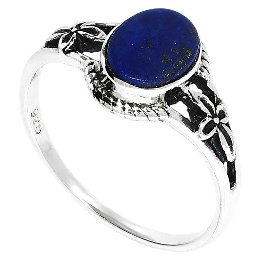 Lapis Lazuli Ring size-7 R-1300 SDR255013