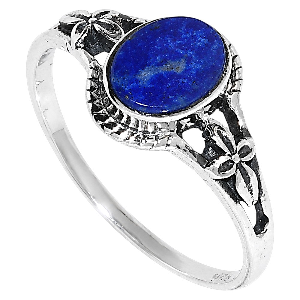 Lapis Lazuli Ring size-8 R-1300 SDR255014