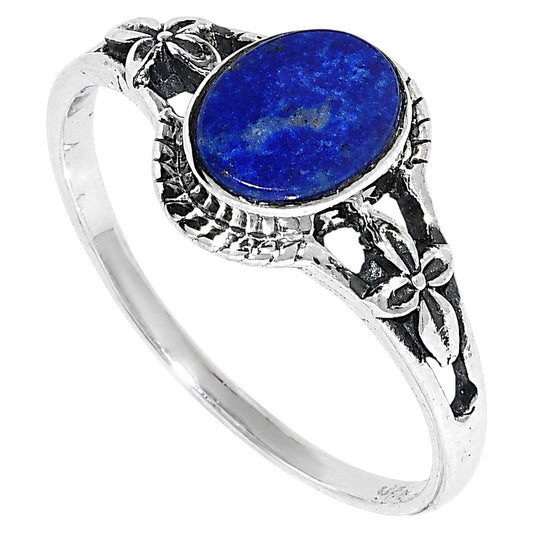 Lapis Lazuli Ring size-8 R-1300 SDR255014