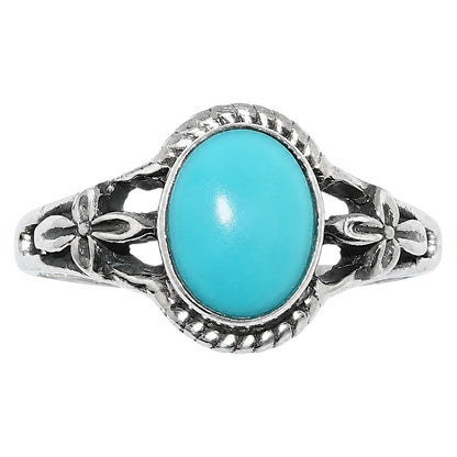 Sleeping Beauty Turquoise Ring size-5 R-1300 SDR255018