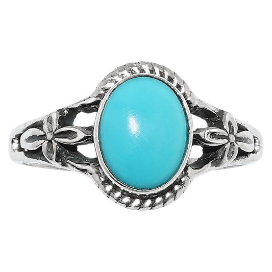 Sleeping Beauty Turquoise Ring size-5 R-1300 SDR255018