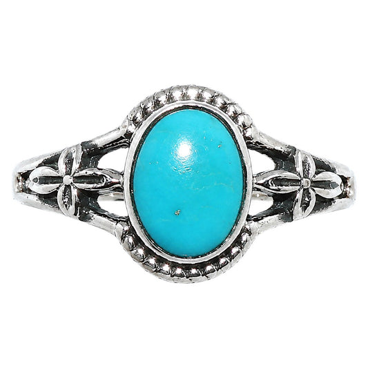 Sleeping Beauty Turquoise Ring size-6 R-1300 SDR255021