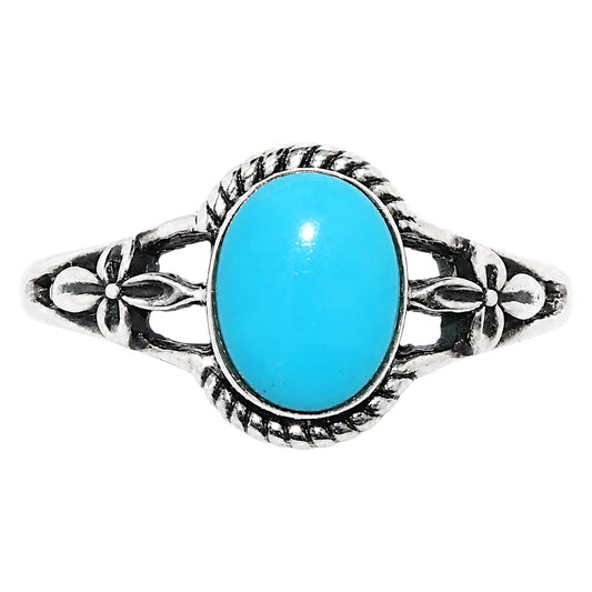 Sleeping Beauty Turquoise Ring size-7 R-1300 SDR255024