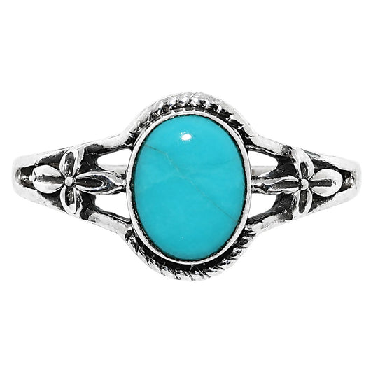 Sleeping Beauty Turquoise Ring size-7 R-1300 SDR255025