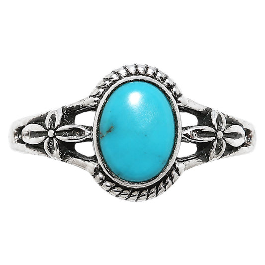 Sleeping Beauty Turquoise Ring size-7 R-1300 SDR255026