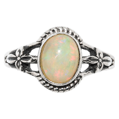 Ethiopian Opal Ring size-5 R-1300 SDR255043