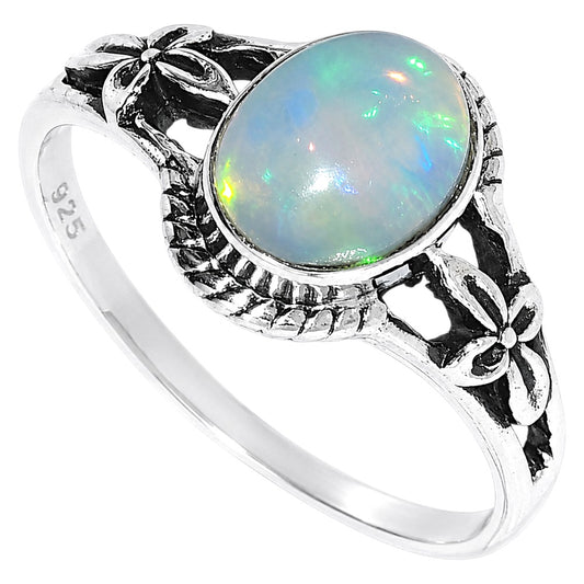 Ethiopian Opal Ring size-5 R-1300 SDR255044