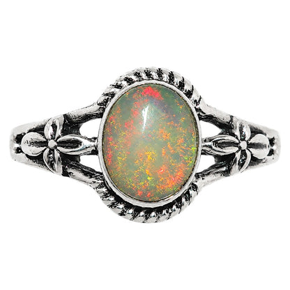 Ethiopian Opal Ring size-5 R-1300 SDR255045