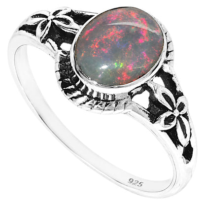 Ethiopian Opal Ring size-5 R-1300 SDR255045