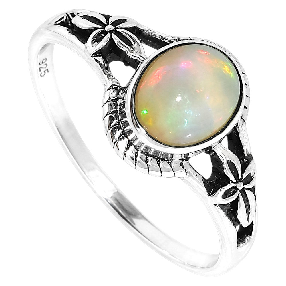 Ethiopian Opal Ring size-6 R-1300 SDR255047
