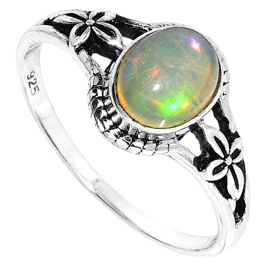 Ethiopian Opal Ring size-7 R-1300 SDR255052