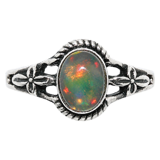 Ethiopian Opal Ring size-7 R-1300 SDR255053