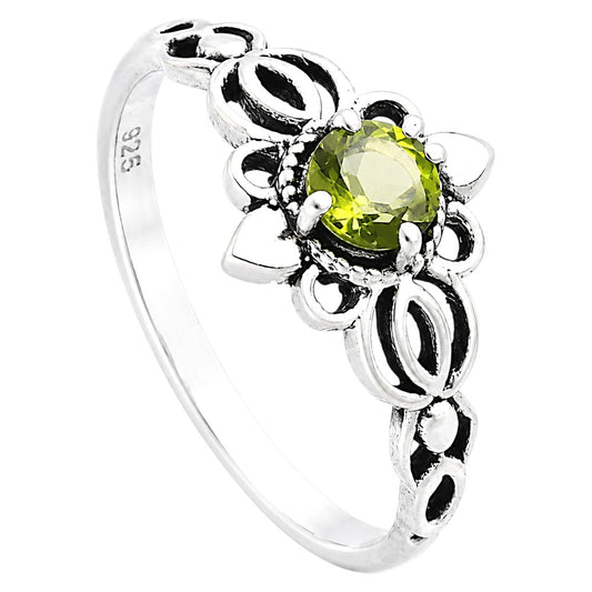 Peridot Ring size-5 R-1172 SDR255059