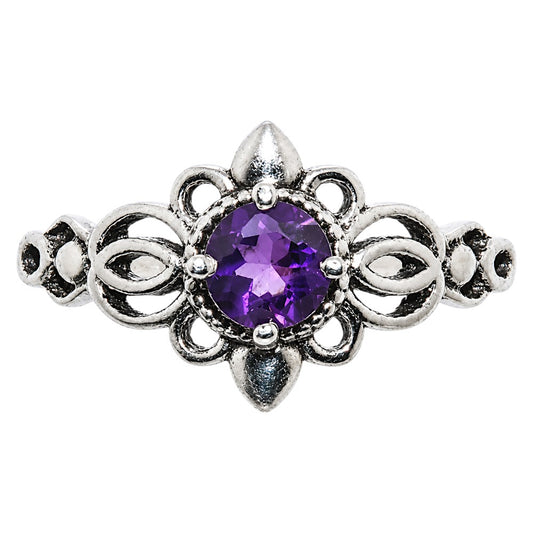 African Amethyst Ring size-7 R-1172 SDR255090