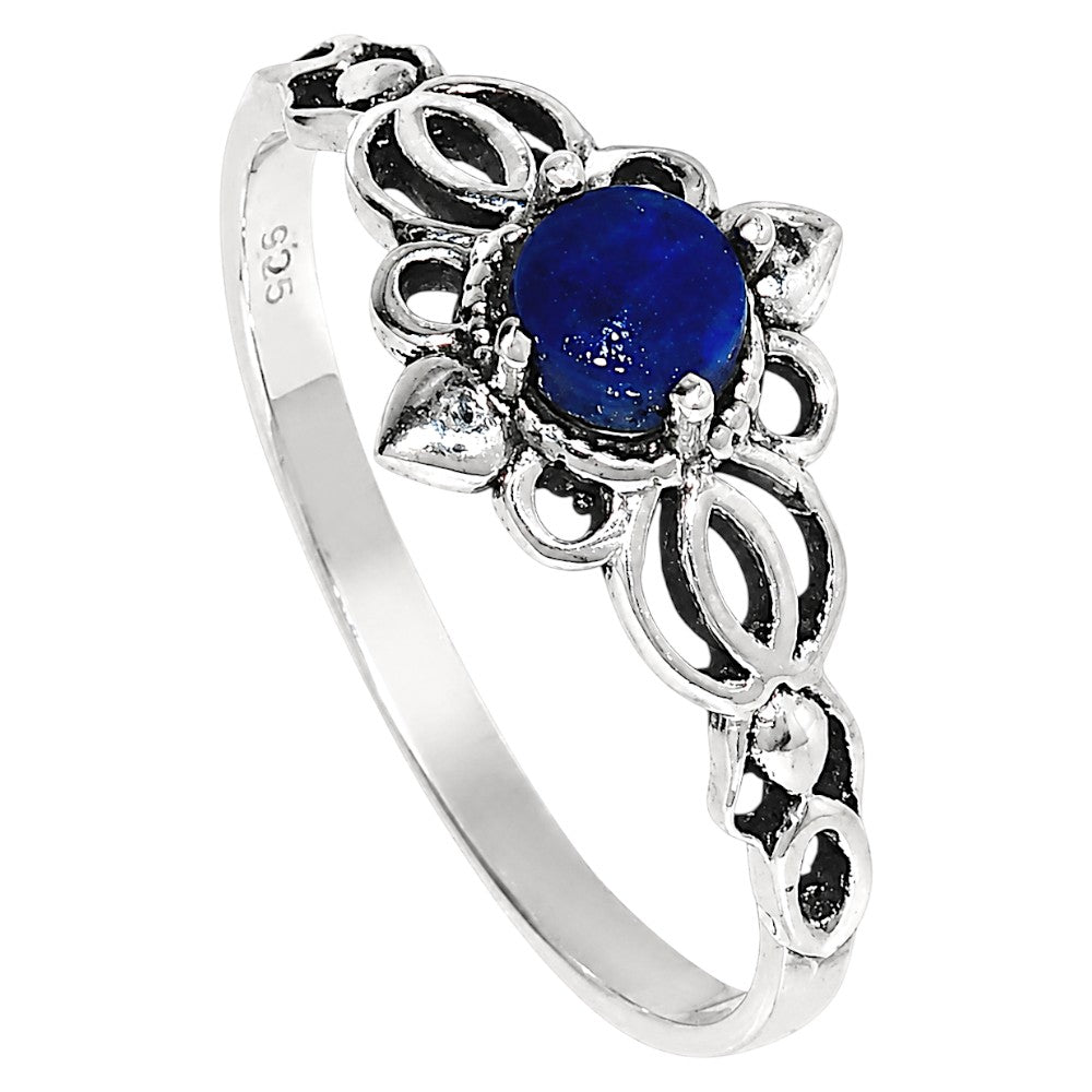 Lapis Lazuli Ring size-7 R-1172 SDR255102