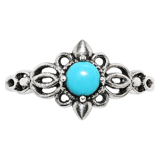 Sleeping Beauty turquoise Ring size-6 R-1172 SDR255110